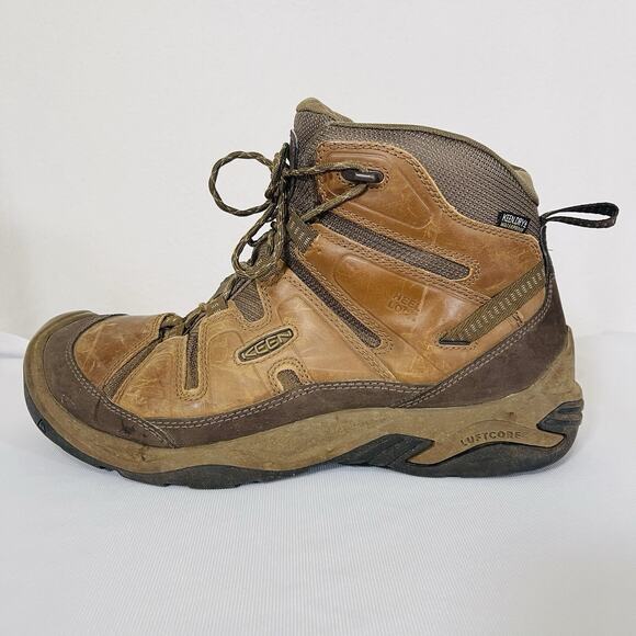 KEEN Men’s Mid-Cut Circadia WP Casual Hiking Boots 1026769 Brown Size 11.5M - Picture 4 of 13